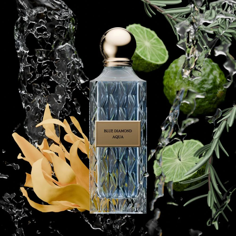 Blue diamond aqua ibrahim elqurashi 200 ml - perfumesart