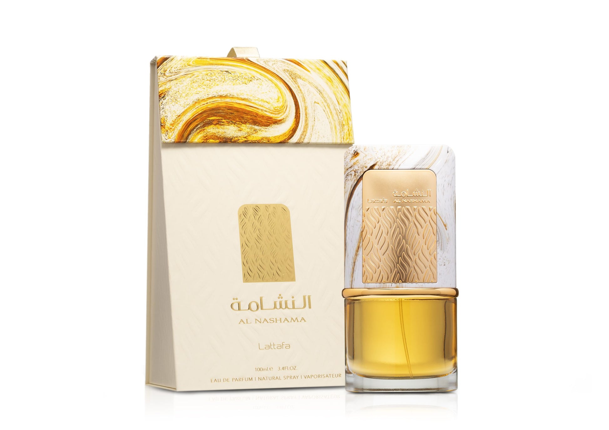 Al Nashama opened with box - ناقصه من 2 -5 مللي - perfumesart