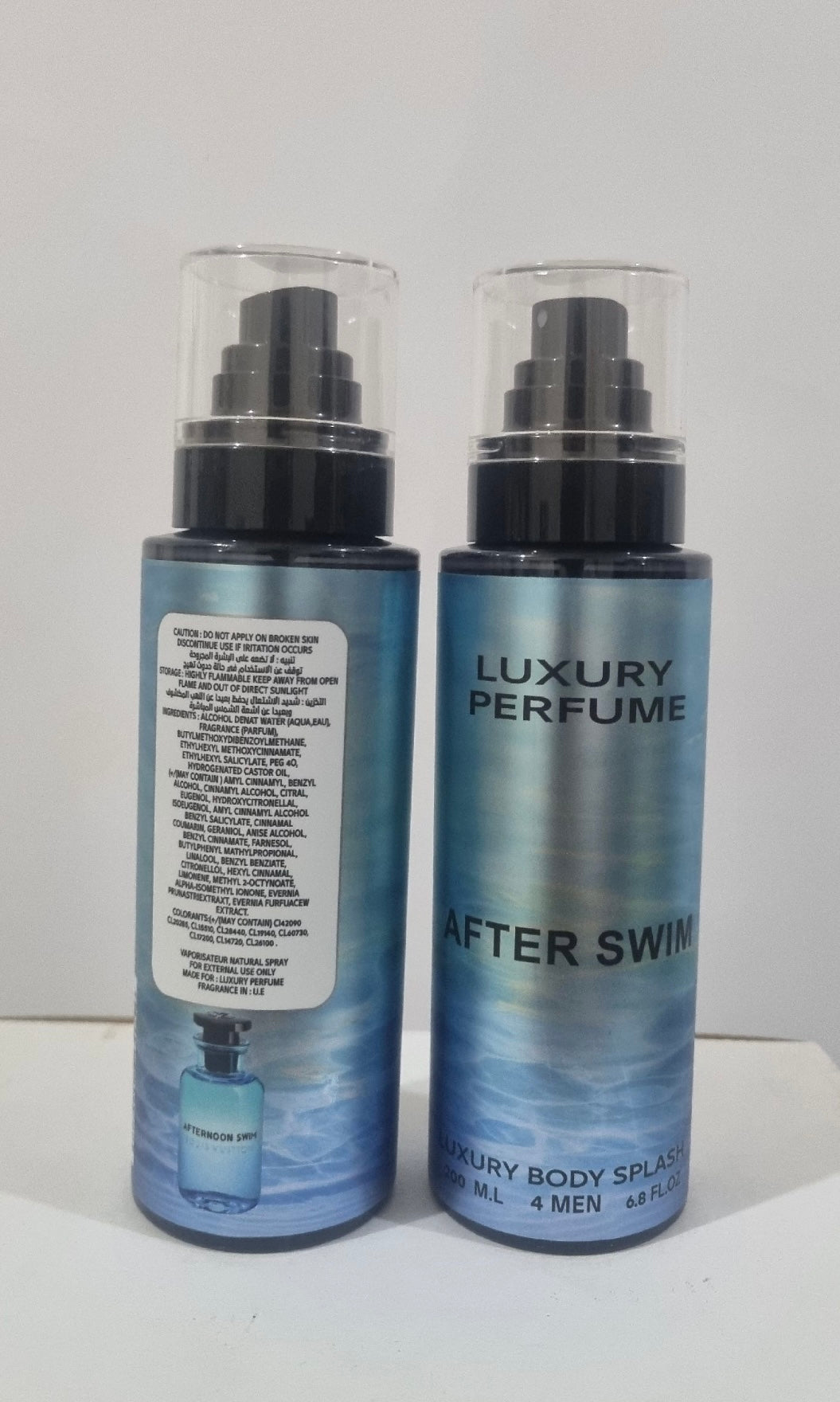 After noon swim 200 ml