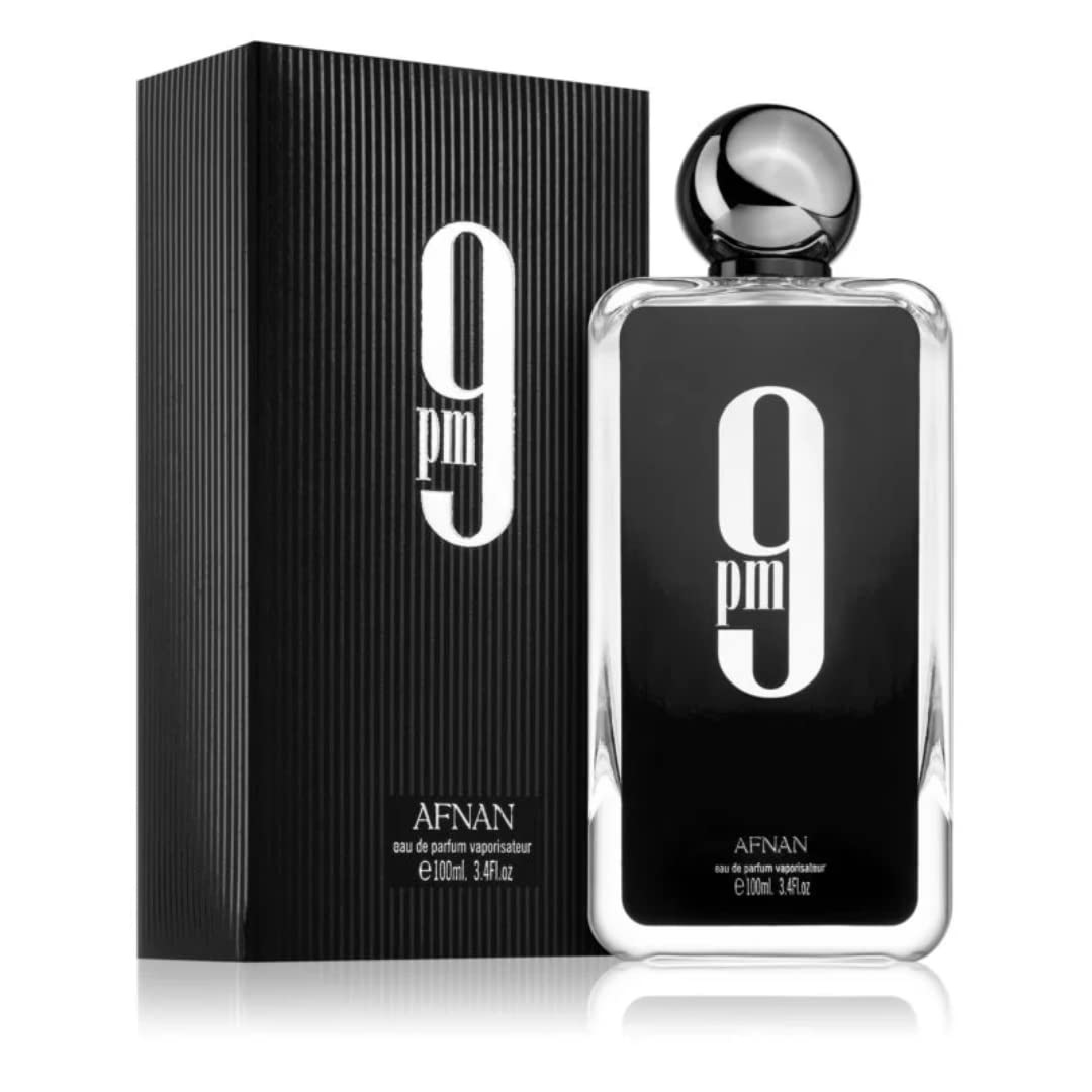 Afnan 9 PM Eau de Parfum Long-Lasting عطر أفنان 9 بي إم - رائحة دافئة وجذابة - perfumesart