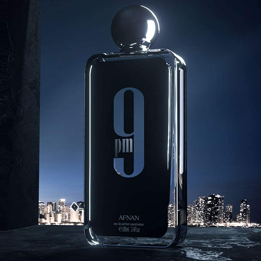 Afnan 9 PM Eau de Parfum Long-Lasting عطر أفنان 9 بي إم - رائحة دافئة وجذابة - perfumesart