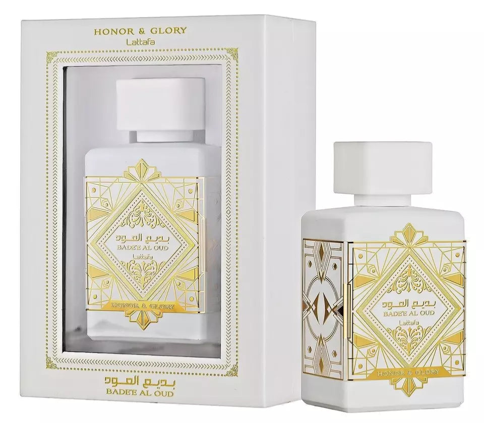 badea oud honor and glory lattafa - بديع العود لطافه - perfumesart